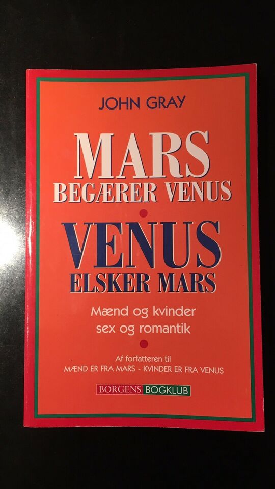 Mars begærer Venus og Venus elsker Mars - John Gray